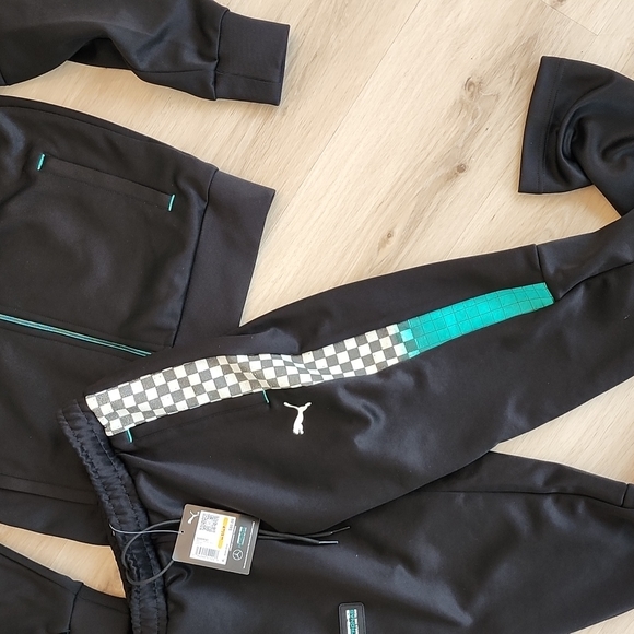 Mercedes F1 T7 Men's Track suit puma men's sizes small medium 2x - Picture 7 of 11